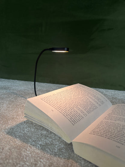 Amber Clip On Reading Light