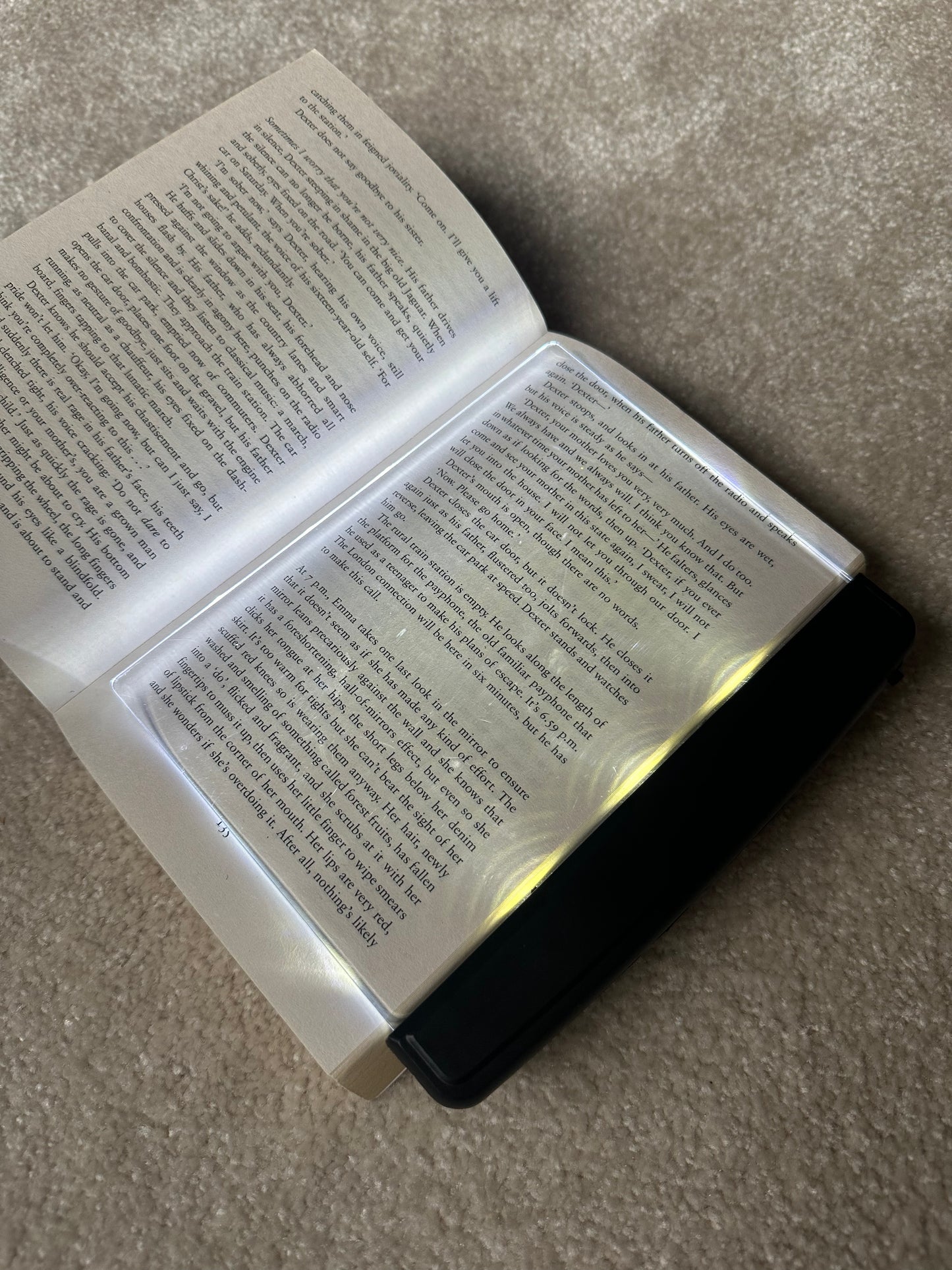 Flat Plate Book Light