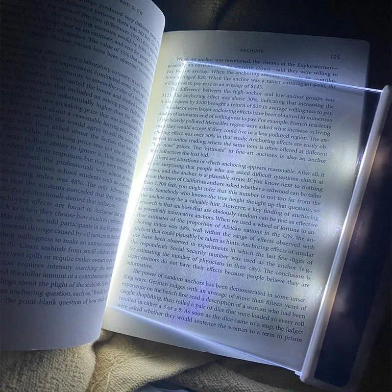 Flat Plate Book Light