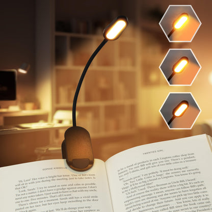 Blue Light Filtered Clip-On Book Light