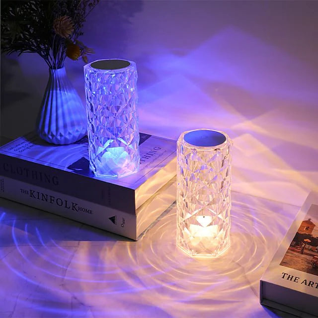 Crystal Table Lamp Touch Light